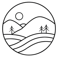 vector illustration of a fishing boat