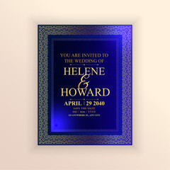 indian marriage card poster design save the date for announcement	