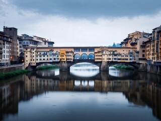 Obraz premium The Ponte Vecchio in Florence, Italy