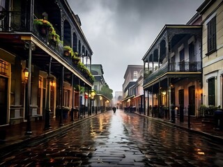 Rainy Day in New Orleans: A City of Charm and History