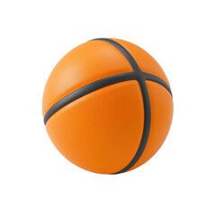 Fototapeta premium Basketball game action in urban park sport outdoor dynamic