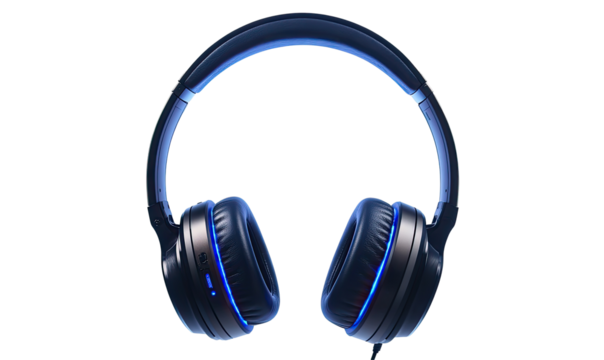 Modern over-ear headphones