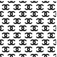 Monogram luxury classic pattern seamless and timeless