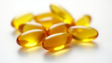 Omega 3 Fish Oil Supplement Capsules
