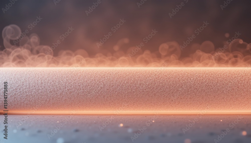 Poster dynamic light patterns abstract digital art contemporary visualization soft focus environment artist
