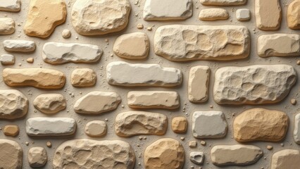 Seamless Stone Wall Texture Background