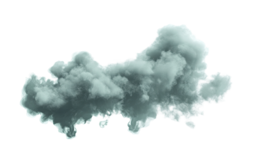 Stormy Gray Cloud Silhouette