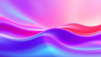 Obraz premium Colorful Fluid Gradient Background with Pink and Purple Waves - Modern Artistic Design for Digital Art Enthusiasts