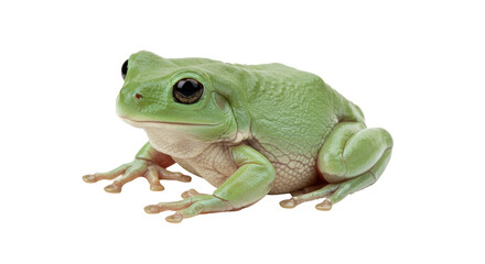 Isolated Green Tree Frog