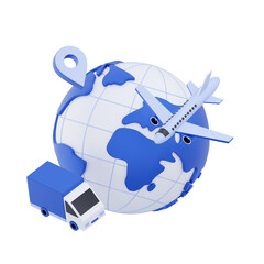 international transportation and delivery logistics