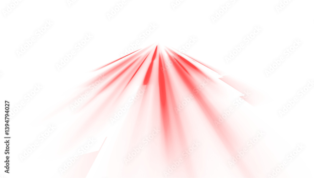 Wall mural png neon rays vector abstract background red. futuristic technological style. png abstract backgroun