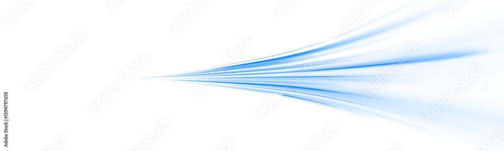 Wall mural abstract neon rays png with a blue color scheme. technological futuristic vector background. speed m
