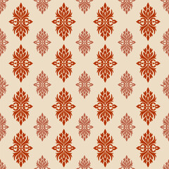 seamless damask pattern