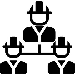 Structural Engineering Glyph Icon