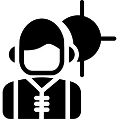 Achieving Milestones Glyph Icon