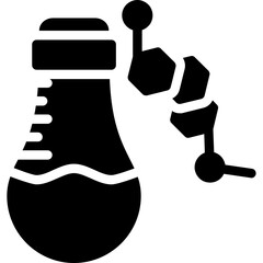 Science Experiments Glyph Icon