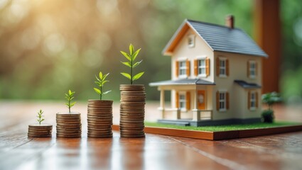 House for sale with reverse mortgage options, rent-to-own contract, financial idea