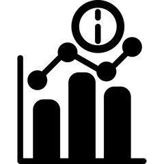 Info Chart Glyph Icon