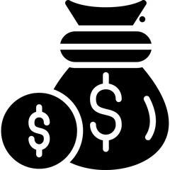 Wealth Glyph Icon