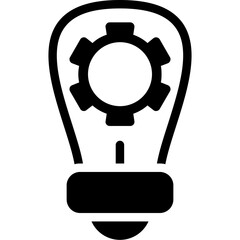 Business Intelligence Glyph Icon
