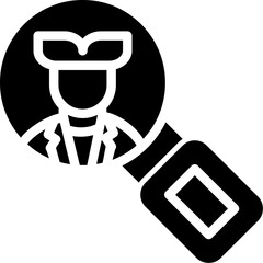 Customer Insights Glyph Icon