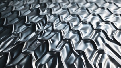 Fototapeta premium Background featuring a metal floor plate with a diamond texture pattern.