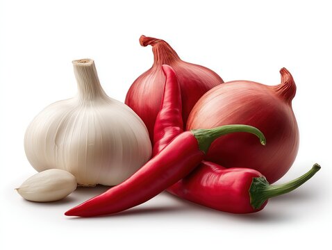 garlic and pepper