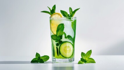 Fototapeta premium Pimm's Refreshing Cocktail