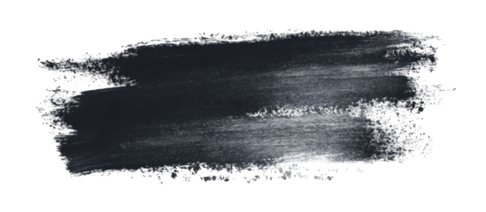 Abstract Gray Brush Stroke