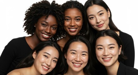 Diverse Women Group Portrait