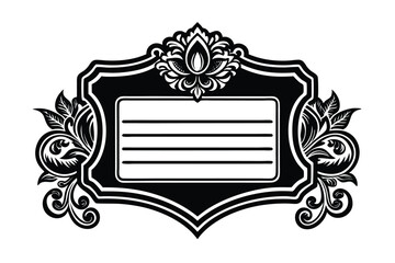 ID card frame corner design