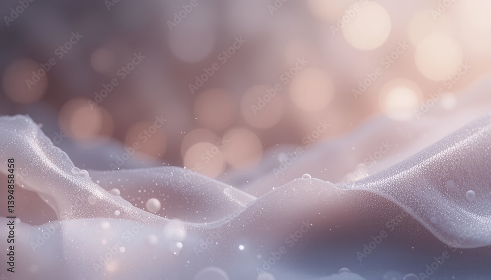 Poster fluid motion soft textures abstract background warm tones close-up view evocative concept