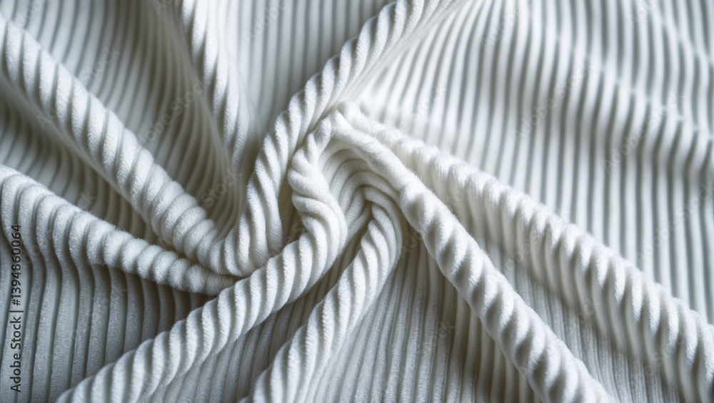 Poster smooth and clean fabric background made of soft textile material.