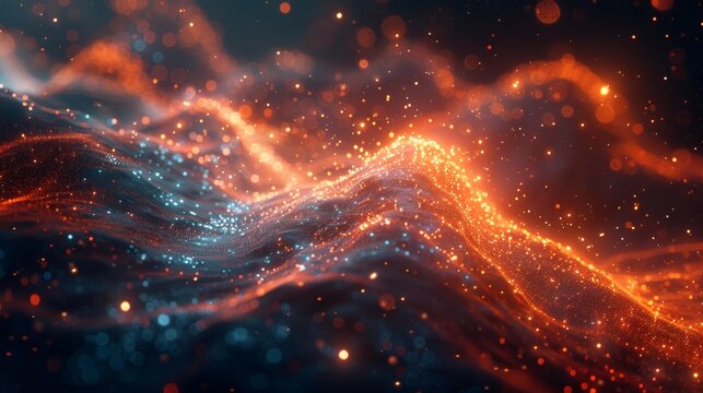 AI-Driven Data Connections &ndash; Futuristic Grid Design