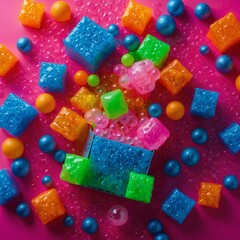 colorful jelly candies