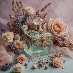 jewelry box and jewelry