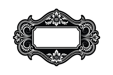 ID card frame corner design