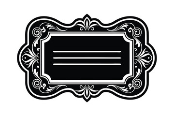 ID card frame corner design