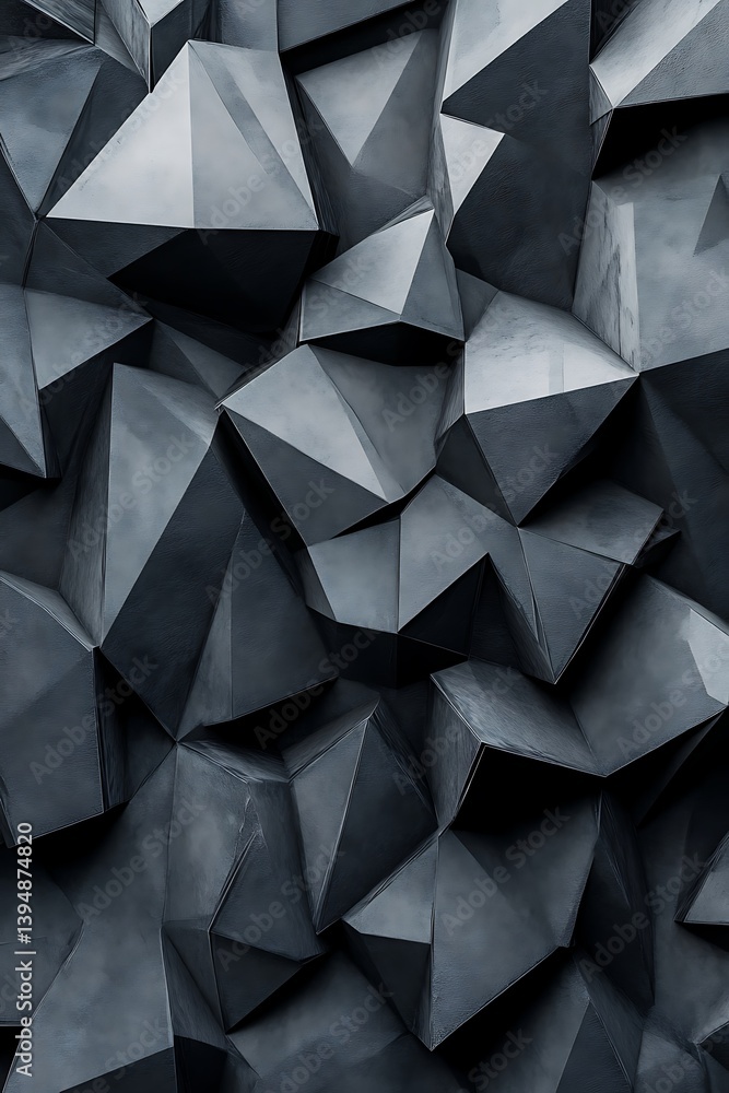 Poster matte modern gradient backdrop shifting from deep charcoal to jet black for a sleek, clean appearanc