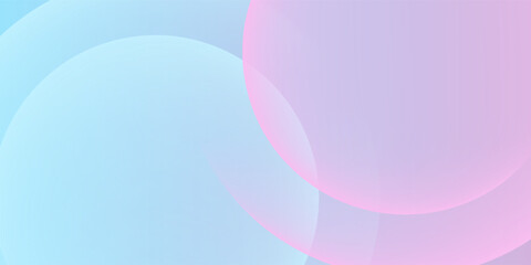 abstract background .blue and pink gradation. circle effect style. modern minimalist