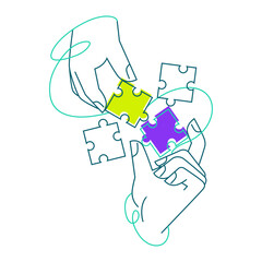 assembling a promotional puzzle of ideas