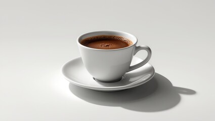 Obraz premium Coffee espresso. Detached on a transparent backdrop. Set for menu