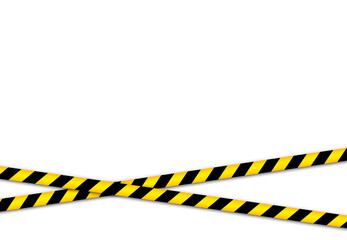 png caution tape warning yellow danger line black stripes board signs graphic background security ribbon hazard police lane attention safety barrier crime barricade quarantine design risk icon isolate