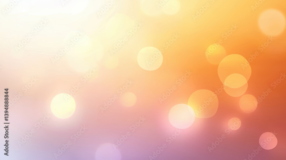 Poster blurred abstract background with smooth bokeh effect for digital art and design projects
