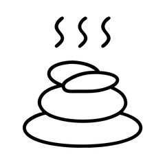 Fresh steaming pile of poo vector graphic illustration for emoji or icon design and web design projects