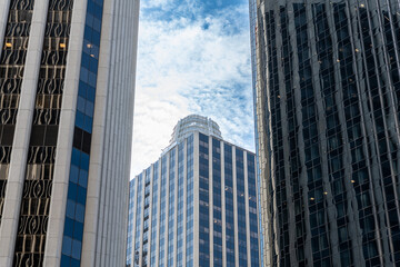 modern office buildings