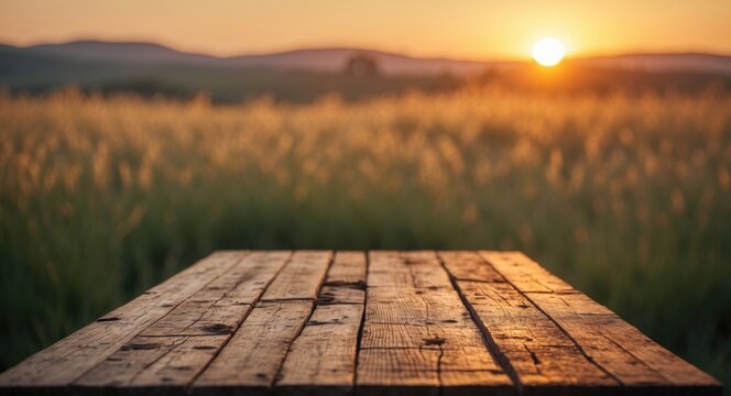 Vacant table background