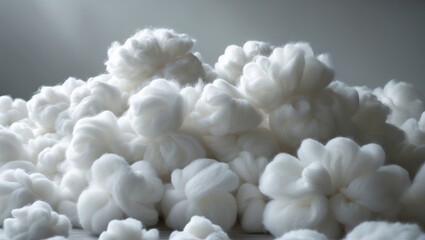 Cloud-like cotton wools for wallpaper background