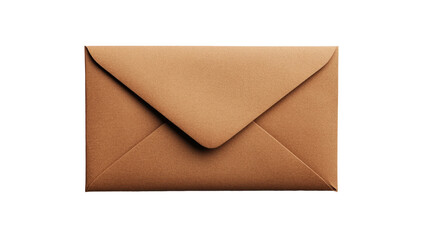 Closed light brown envelope