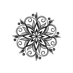 Mandala ornament vector